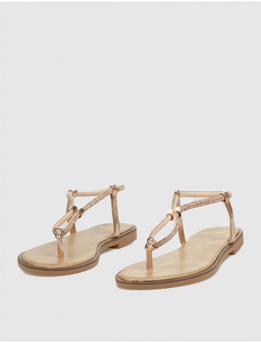 SANDALIA DE DEDO EXE P4042 16 NUDE