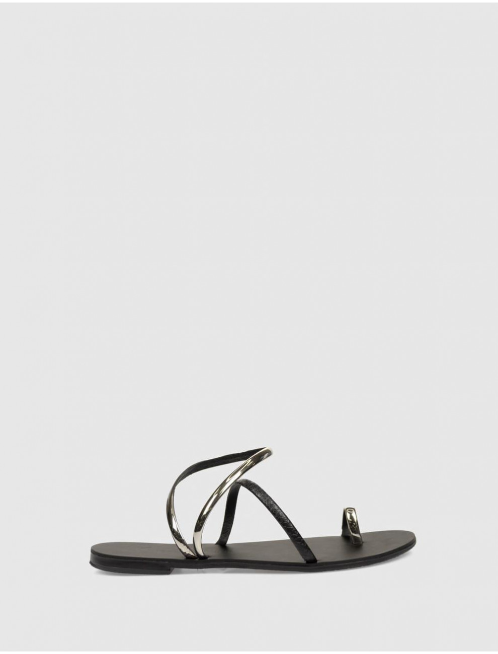 SANDALIA DE DEDO NICOLAS LAINAS 963 T NEGRO