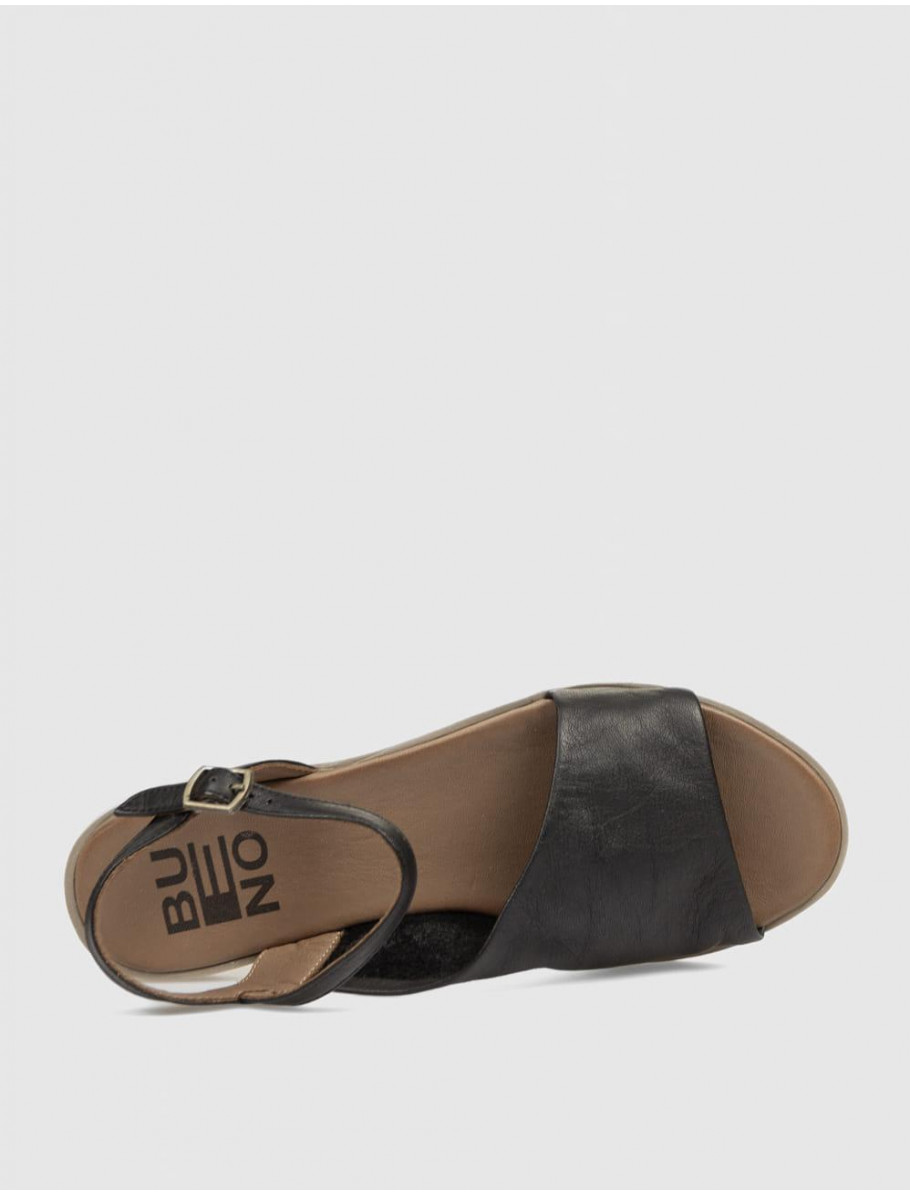 SANDALIA BUENO WN5001 NEGRO