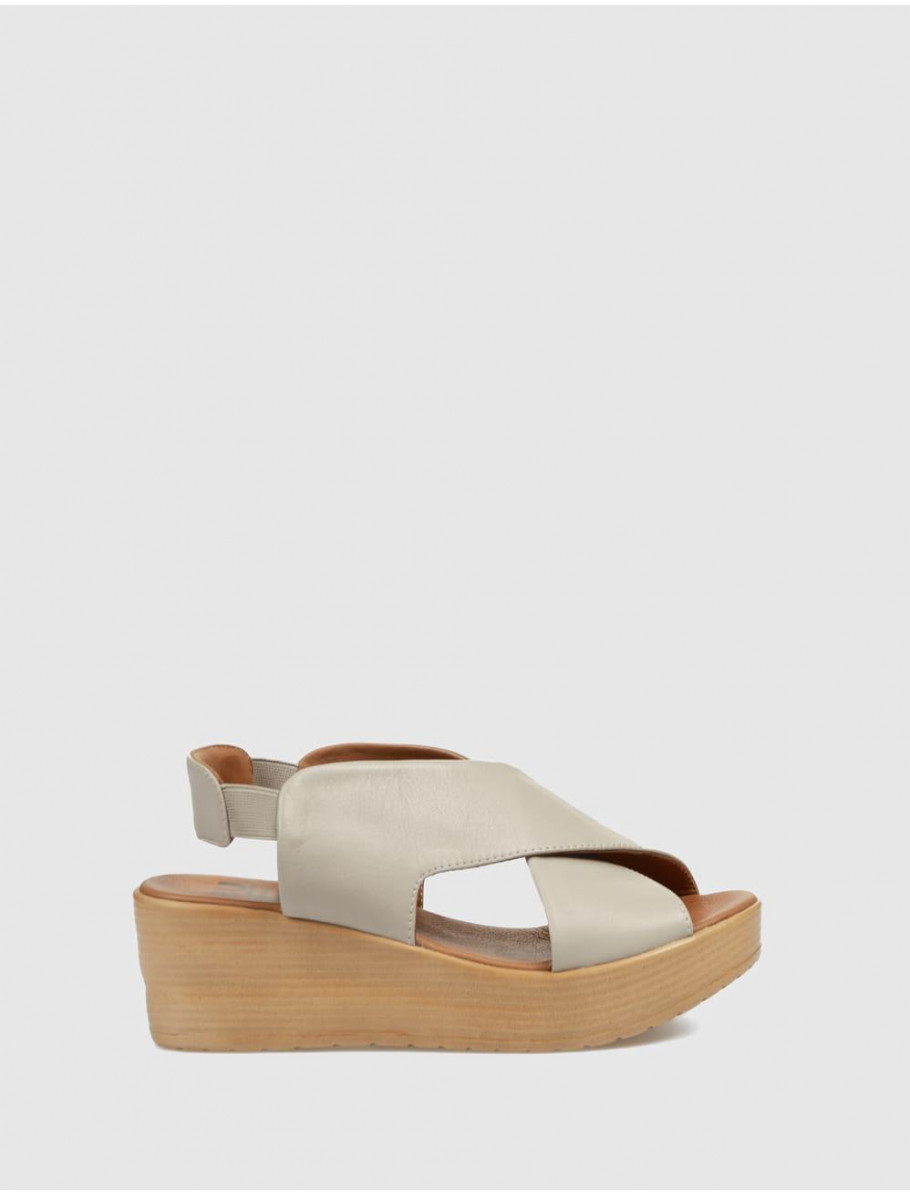 SANDALIA BUENO WL3402 GRIS