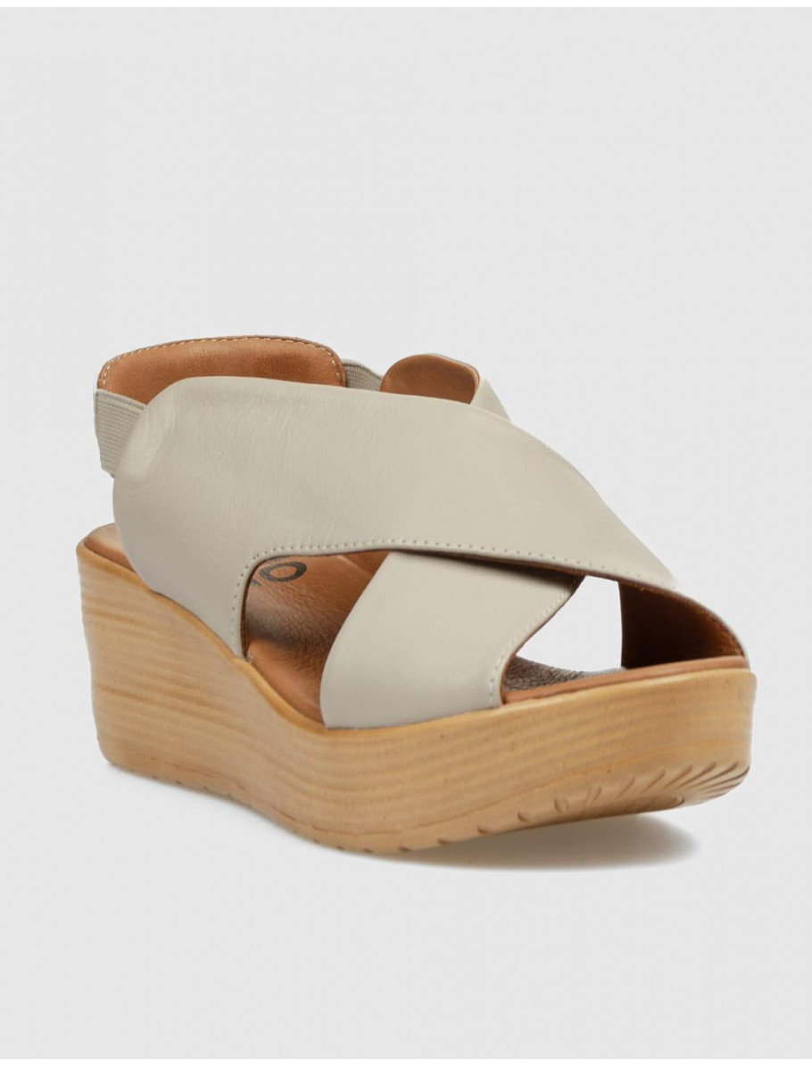 SANDALIA BUENO WL3402 GRIS