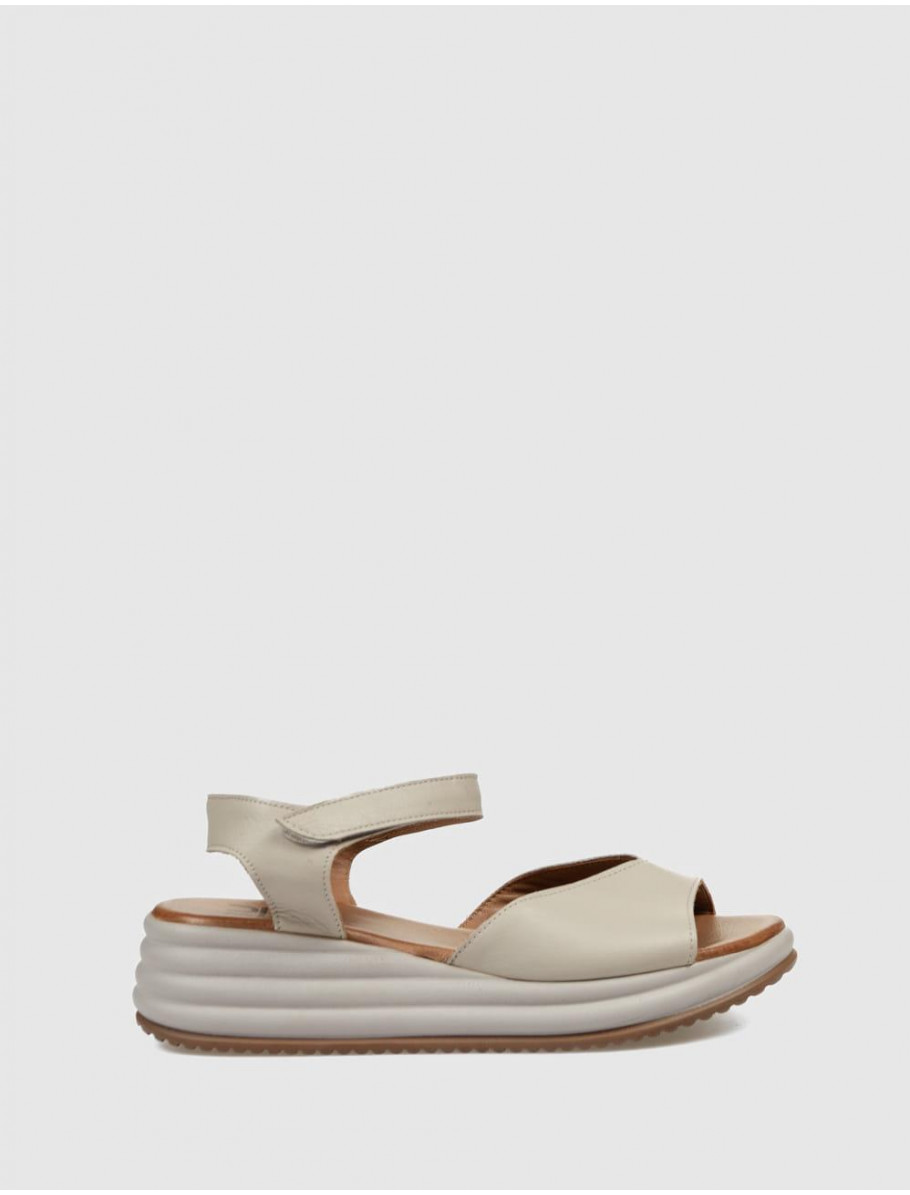 SANDALIA BUENO WG3301 GRIS