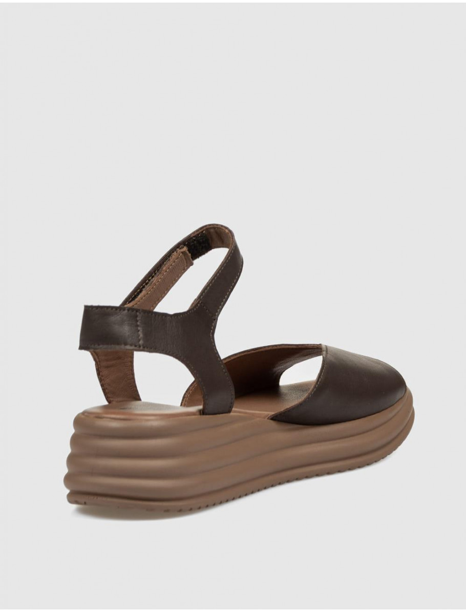 SANDALIA BUENO WG3301 MARRoN