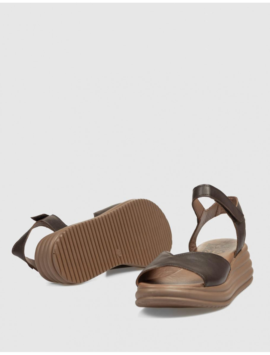 SANDALIA BUENO WG3301 MARRoN