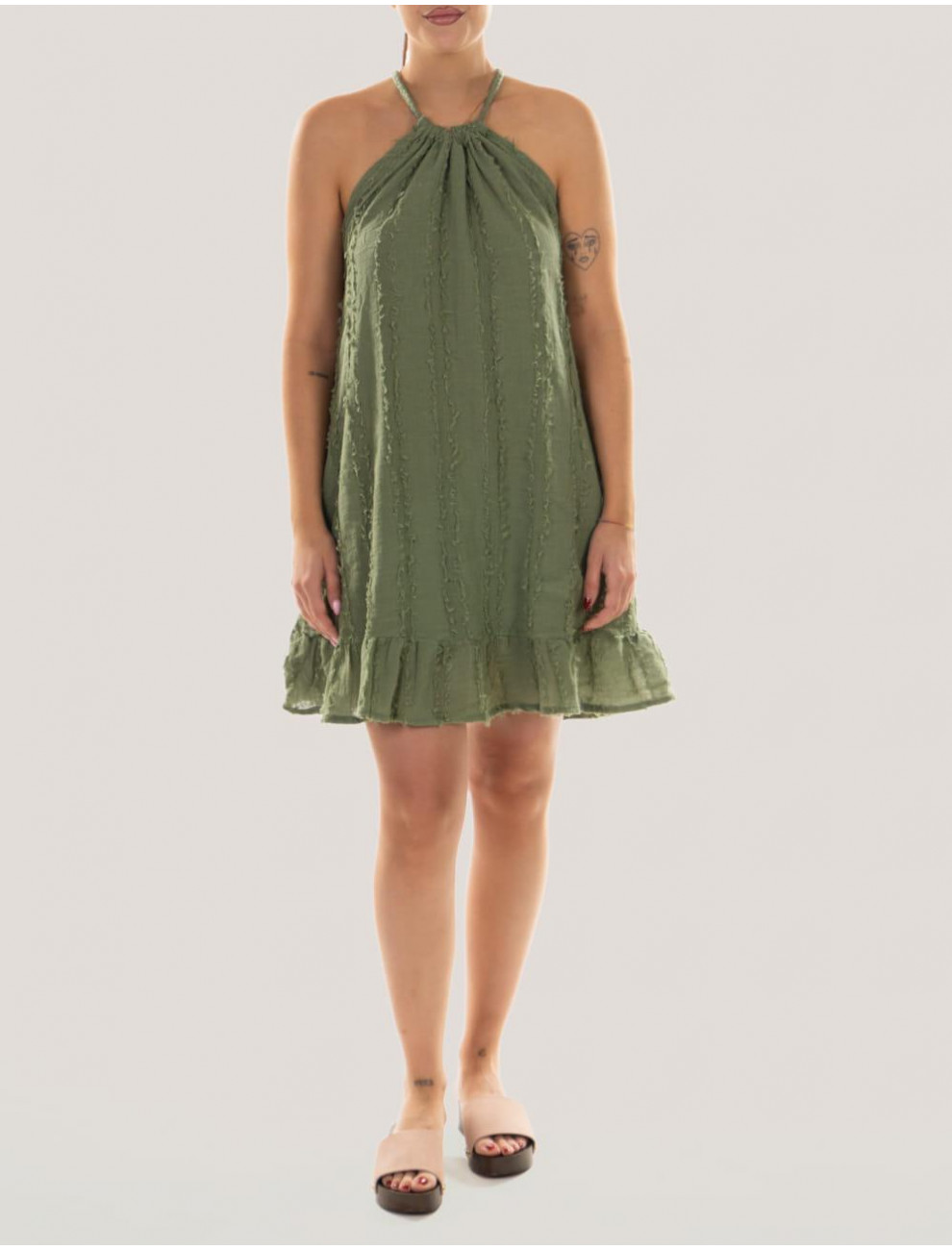 VESTIDO OBVIO ADEL VERDE
