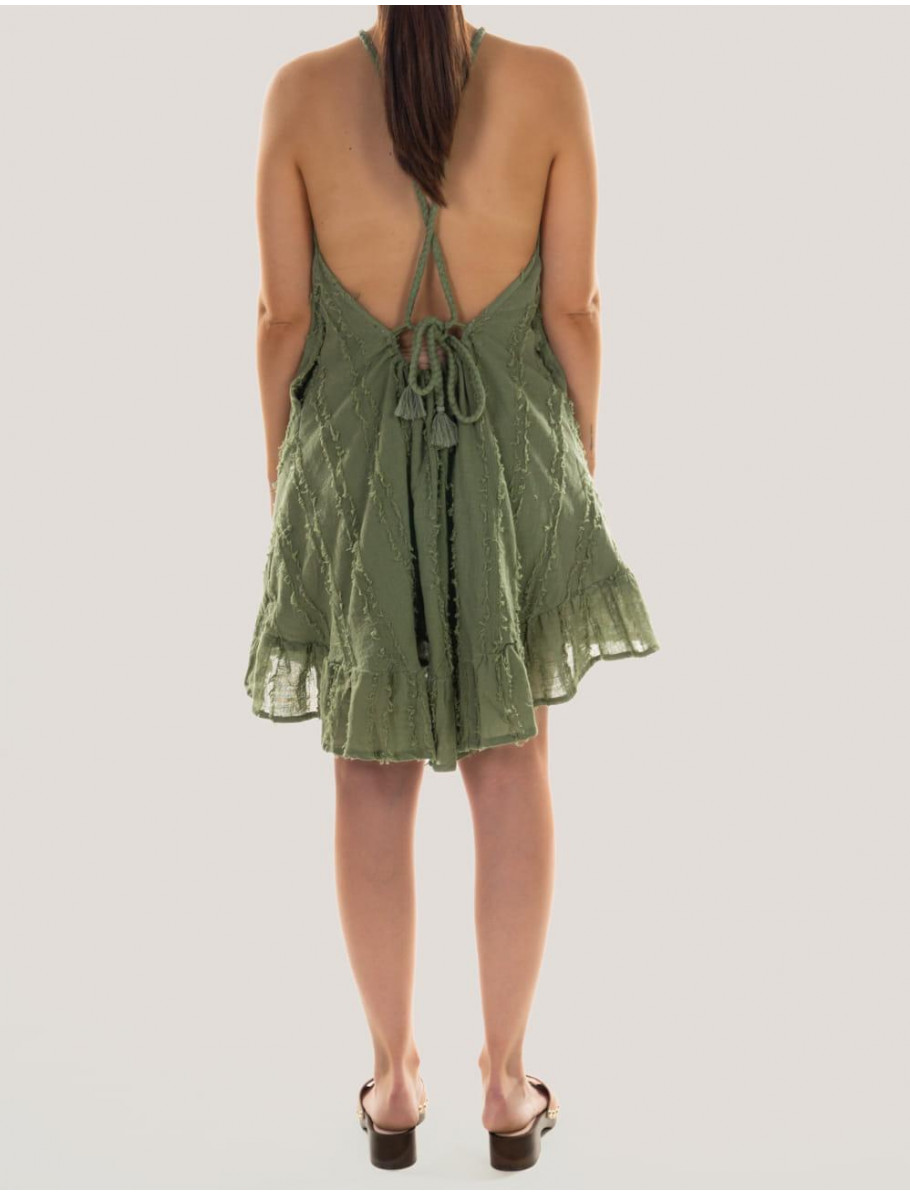 VESTIDO OBVIO ADEL VERDE