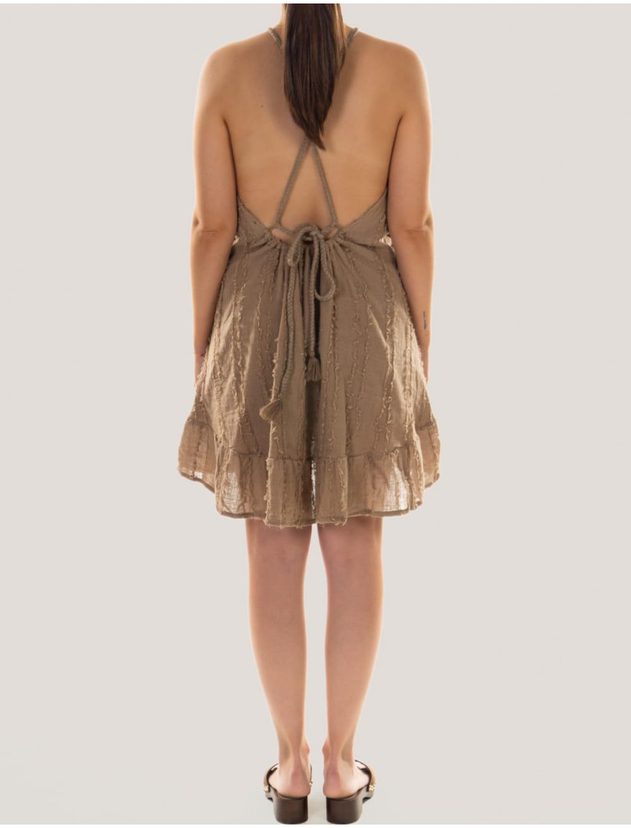VESTIDO OBVIO ADEL MARRoN