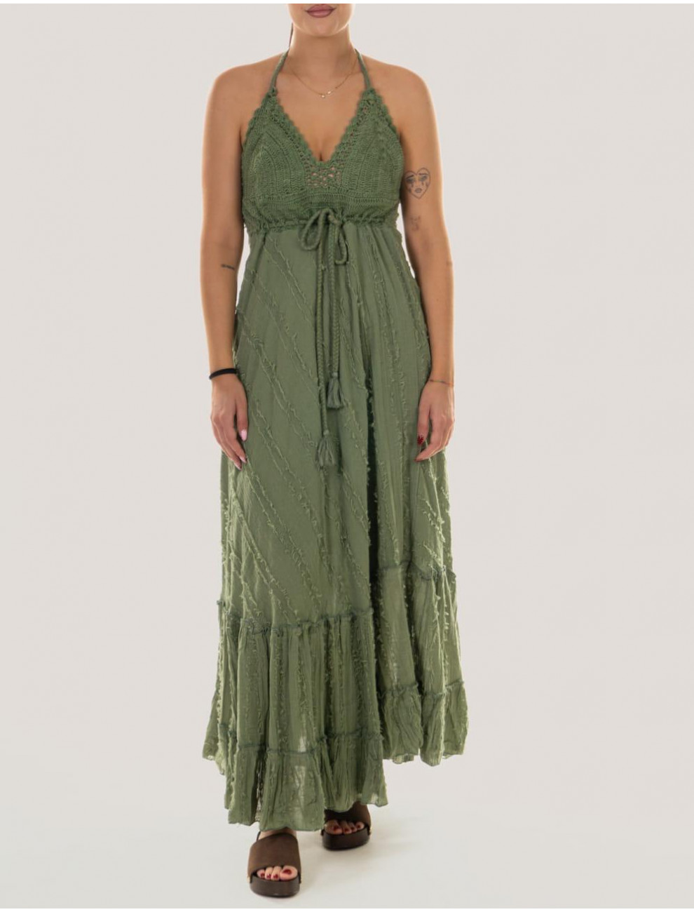 VESTIDO OBVIO TOLIN VERDE