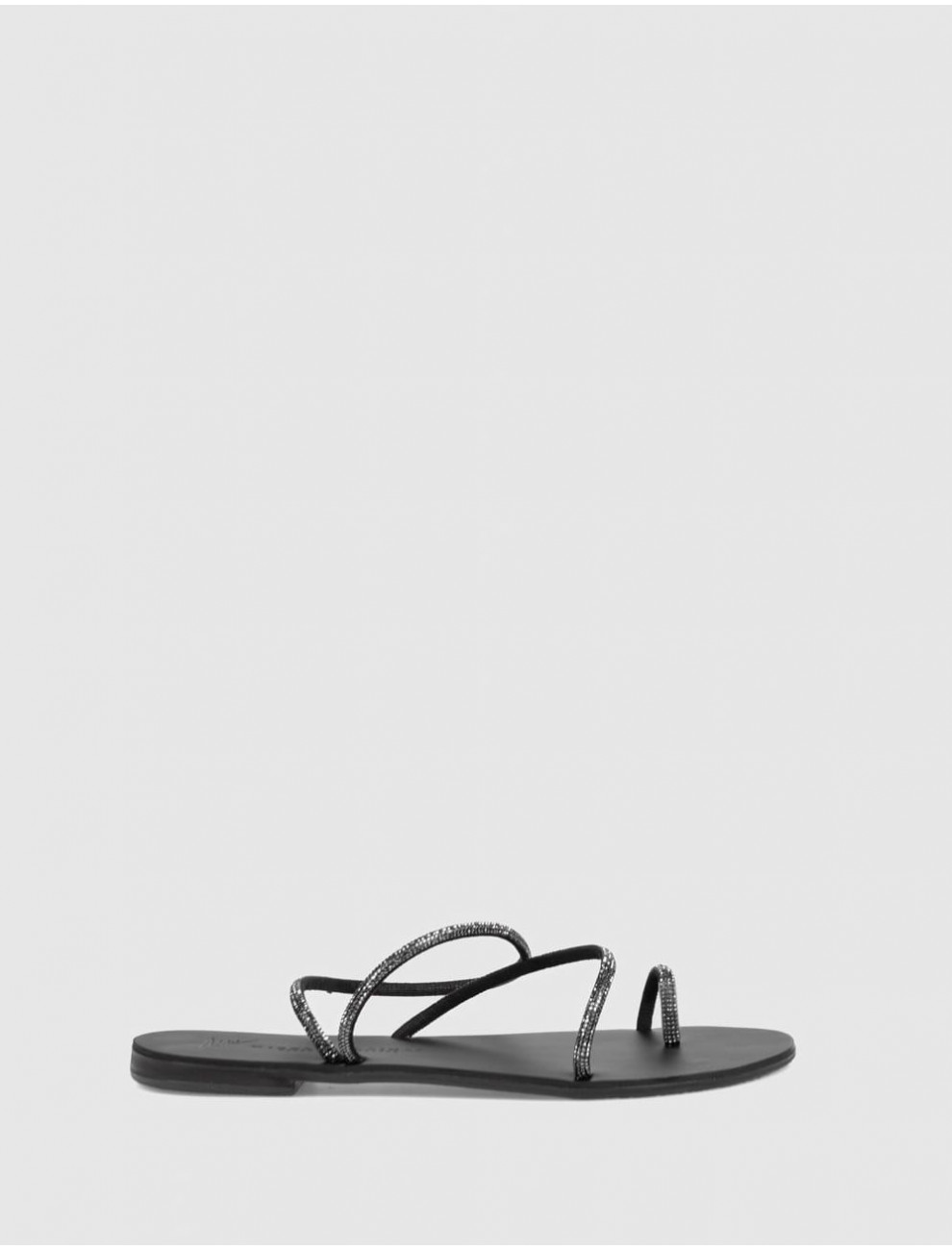 SANDALIA DE DEDO NICOLAS LAINAS 63 TC NEGRO