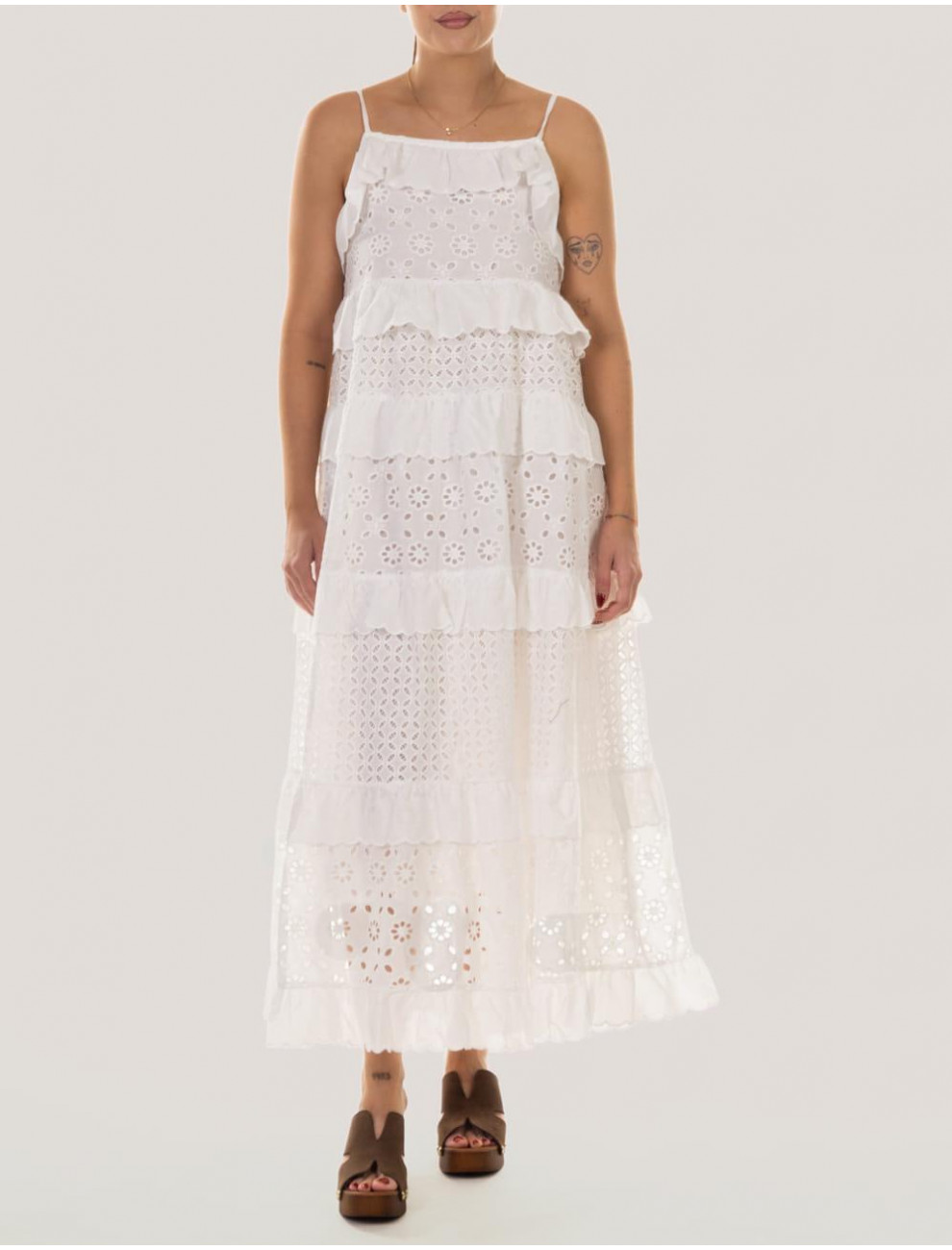 VESTIDO OBVIO BEGA BLANCO