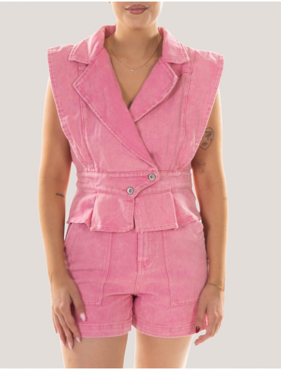 CHALECO OBVIO DEKA FUXIA