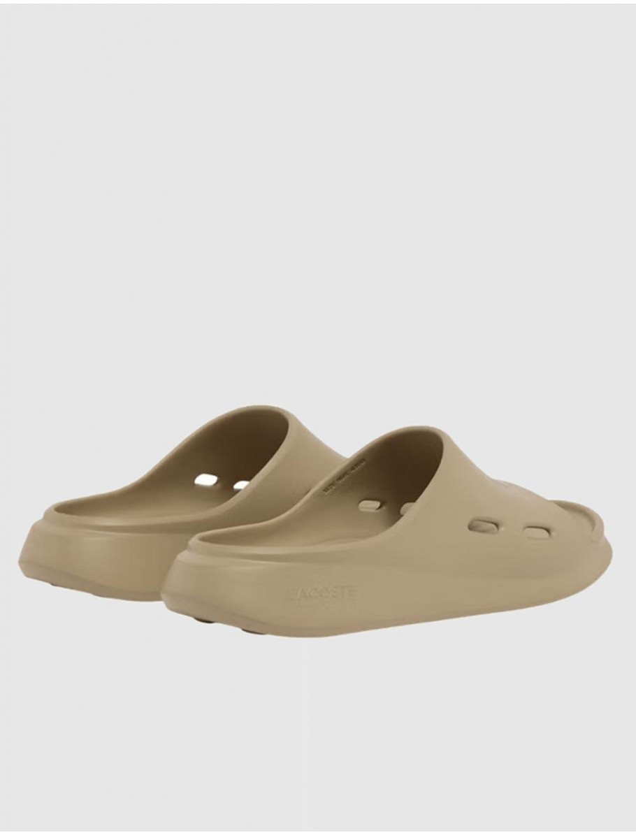 CHANCLA LACOSTE MEDUZ MARRoN