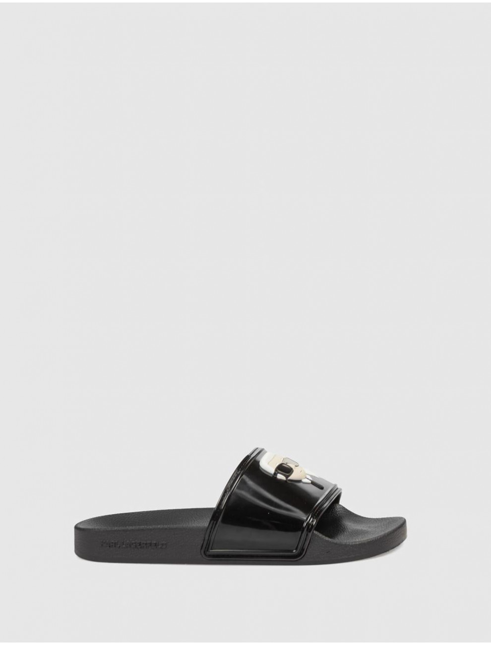 CHANCLA KARL LAGERFELD KONDO II KARL NFT SLIDE NEGRO