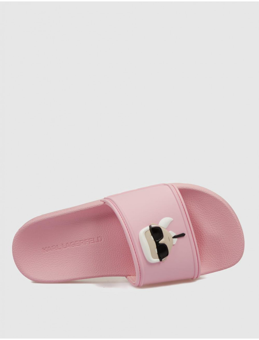 CHANCLA KARL LAGERFELD KONDO II KARL NFT SLIDE ROSA