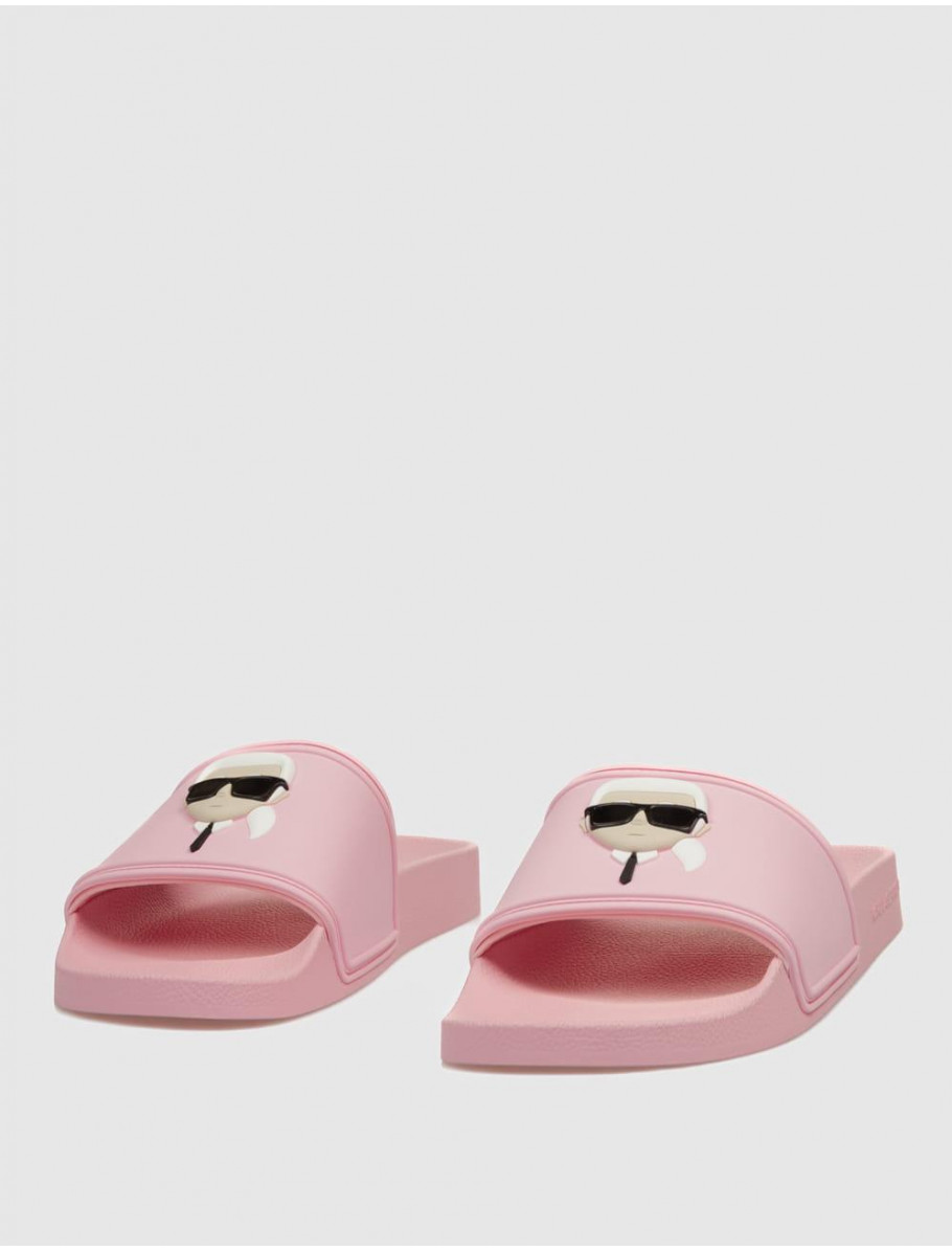 CHANCLA KARL LAGERFELD KONDO II KARL NFT SLIDE ROSA