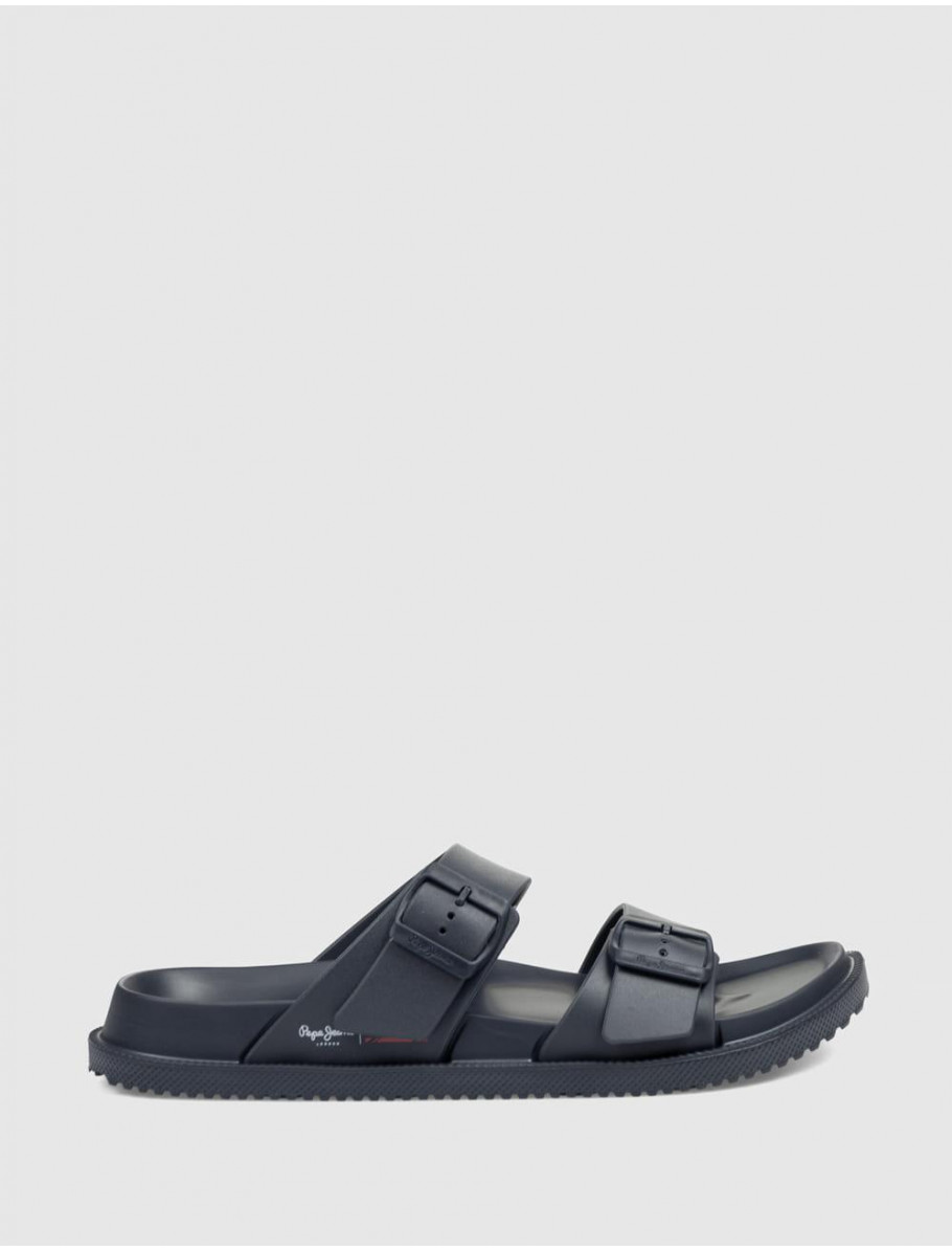 CHANCLA PEPE JEANS OCEAN BRAND MARINO