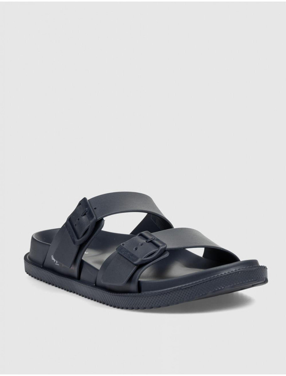 CHANCLA PEPE JEANS OCEAN BRAND MARINO