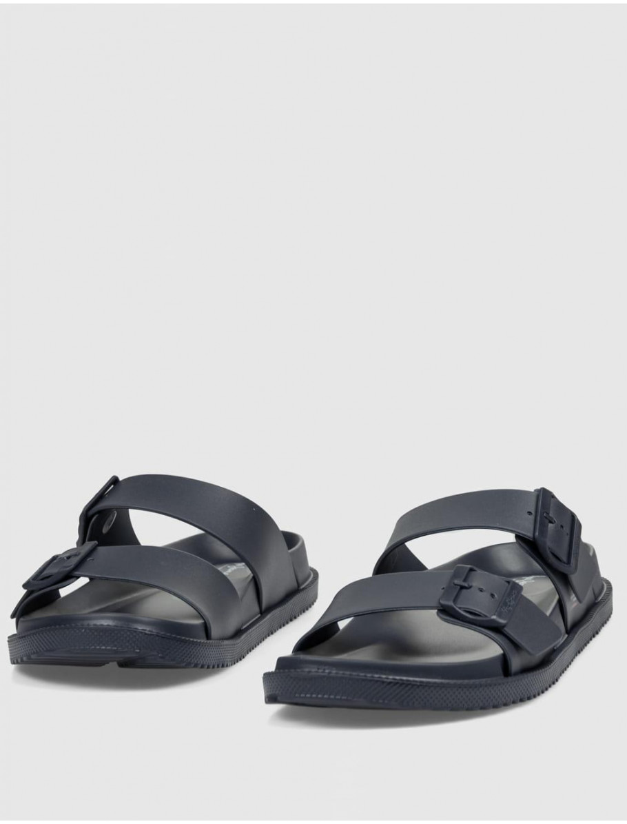 CHANCLA PEPE JEANS OCEAN BRAND MARINO