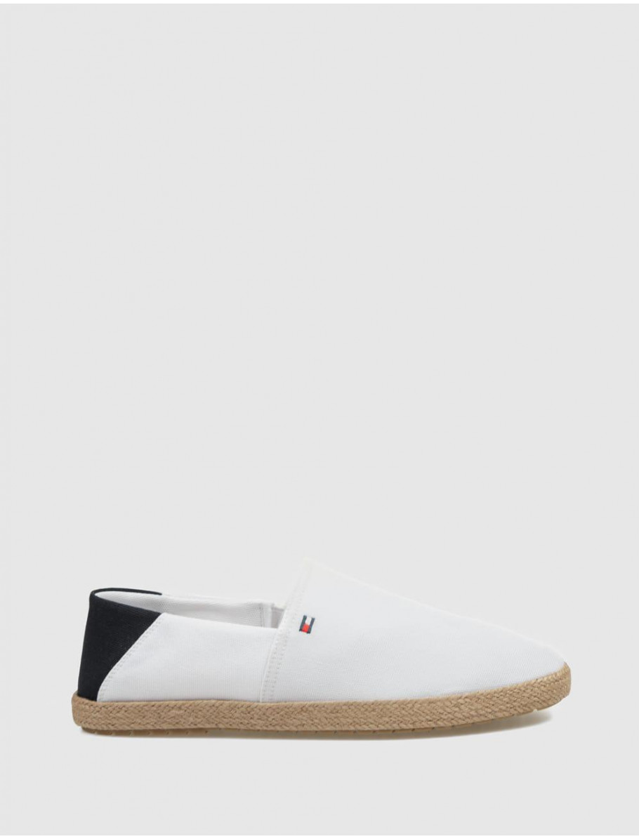 ALPARGATA TOMMY HILFIGER CORE HILFIGER ESPADRILLE BLANCO