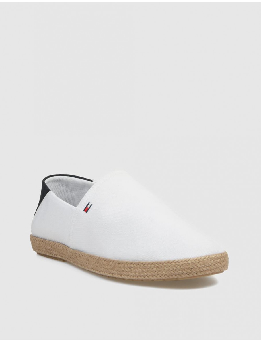 ALPARGATA TOMMY HILFIGER CORE HILFIGER ESPADRILLE BLANCO