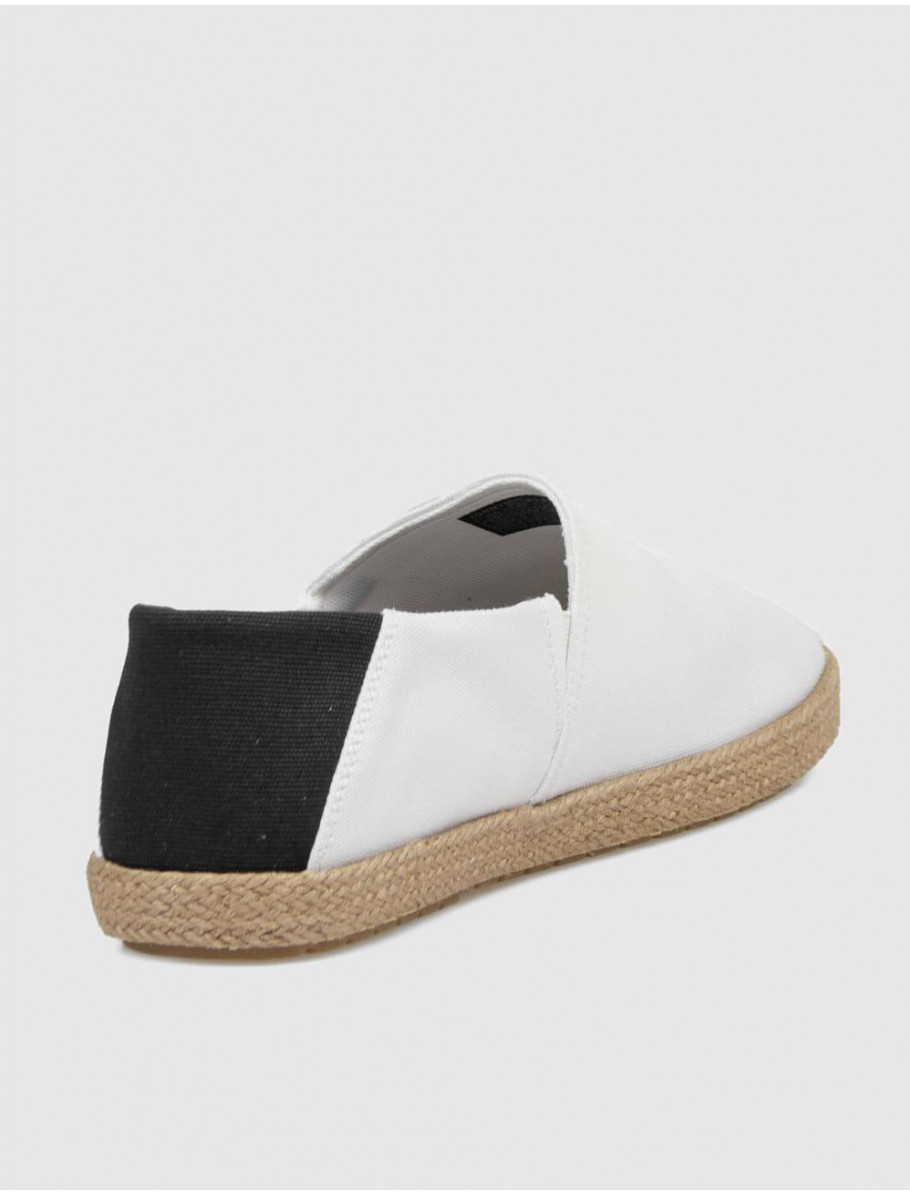 ALPARGATA TOMMY HILFIGER CORE HILFIGER ESPADRILLE BLANCO