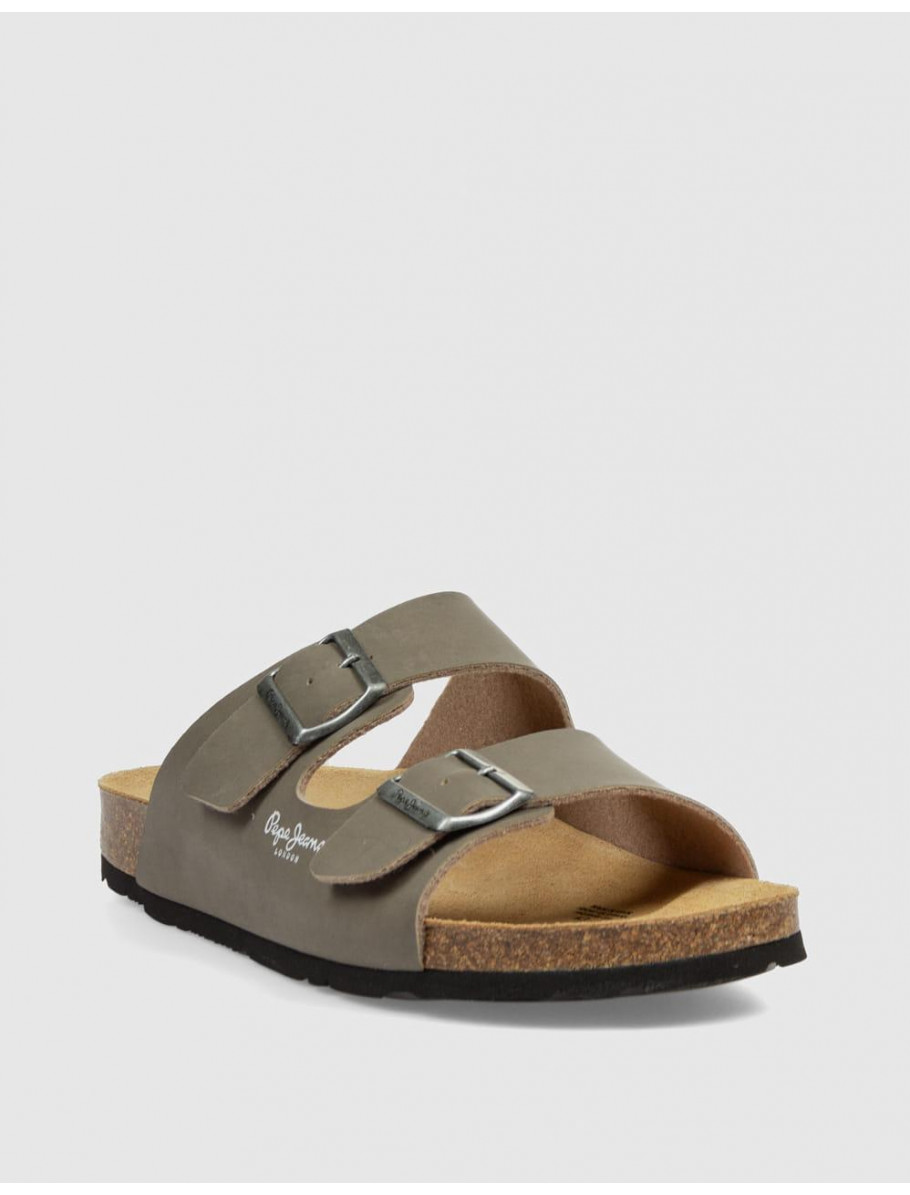 BIO PEPE JEANS BIO M DOUBLE VELOUR TAUPE