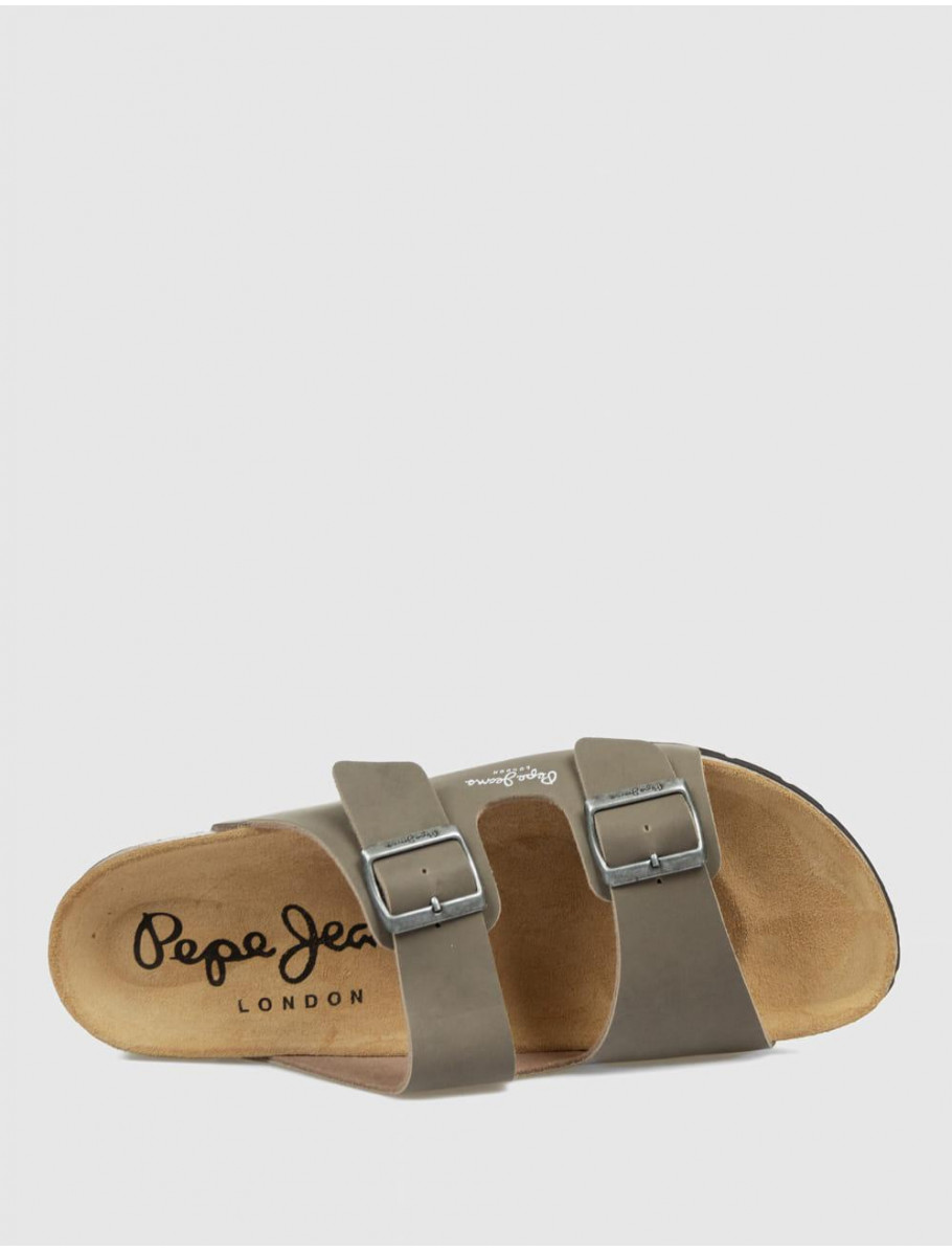 BIO PEPE JEANS BIO M DOUBLE VELOUR TAUPE