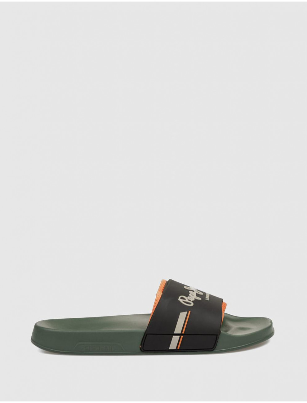 CHANCLA PEPE JEANS SLIDER GLAM VERDE