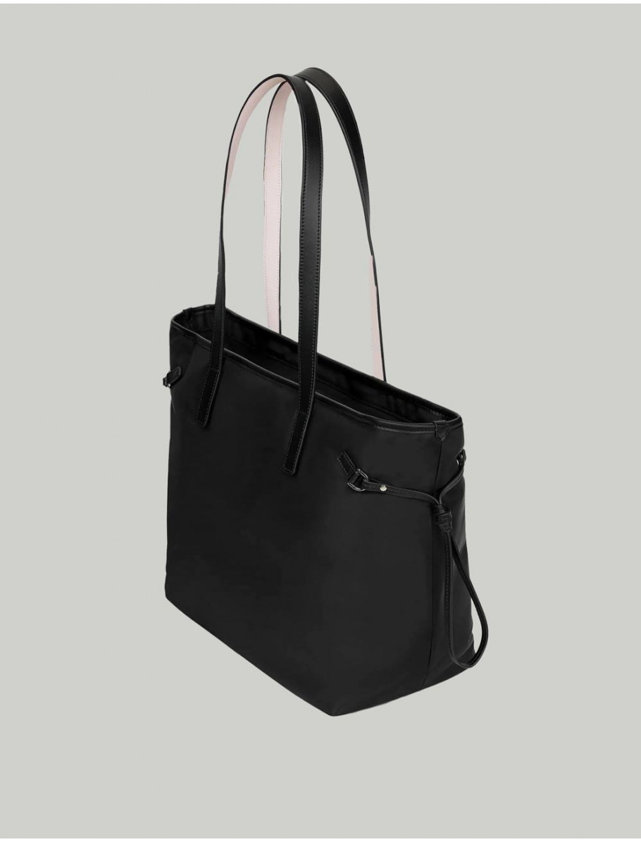 BOLSO KARL LAGERFED IKON BIG CHOUPETTE NYLO NEGRO