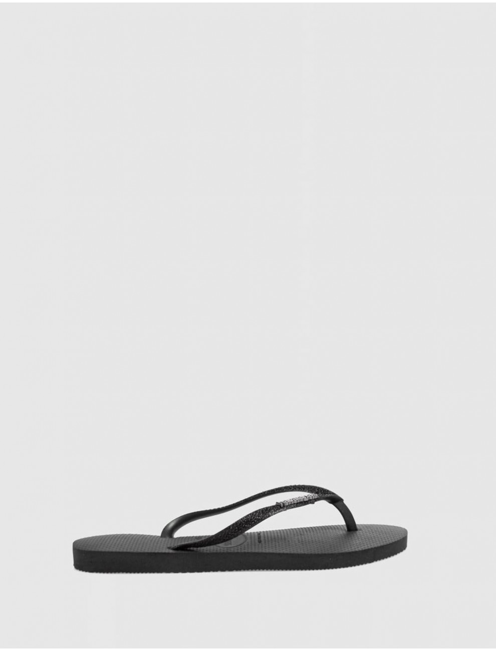 CHANCLA HAVAIANAS SLIM GLITTER II NEGRO