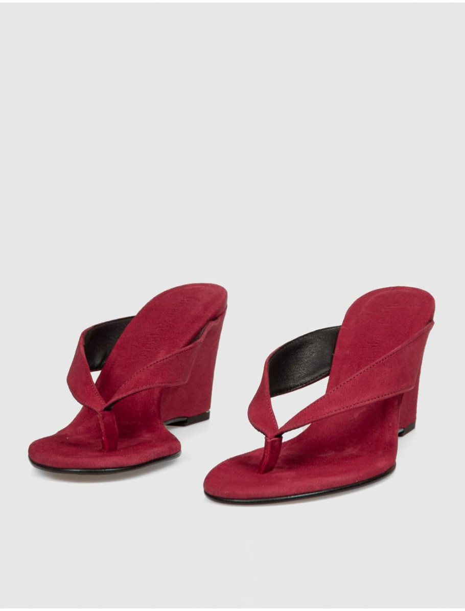 SANDALIA ESCLAVA BRYAN 6400 AGATA ROJO