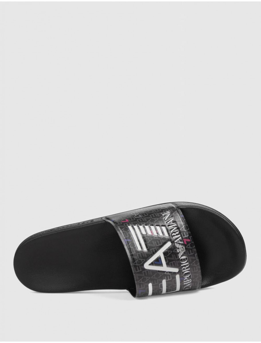 CHANCLA ARMANI EA7 7X000108 NEGRO