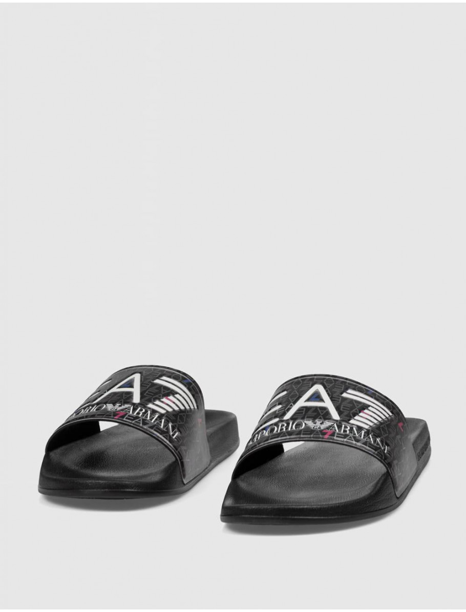 CHANCLA ARMANI EA7 7X000108 NEGRO
