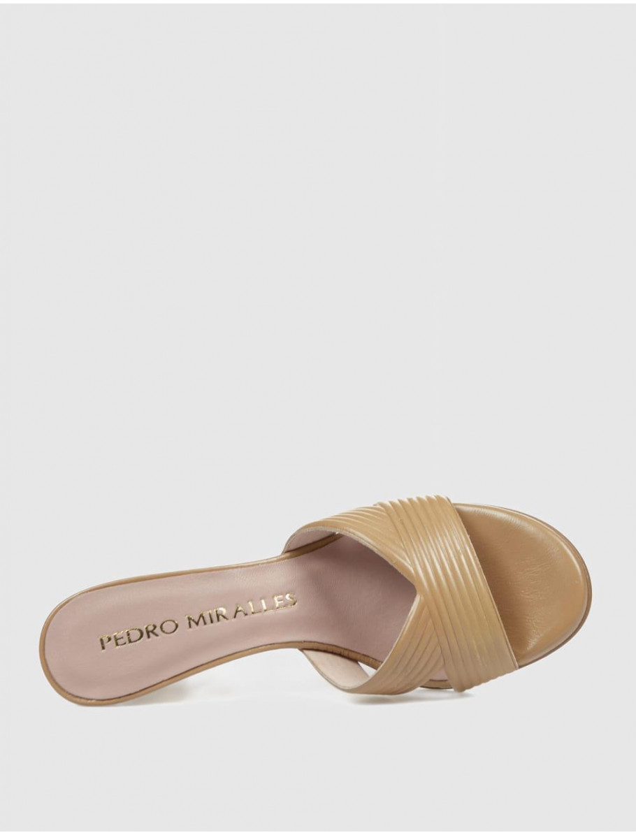 SANDALIA PEDRO MIRALLES 18255 TAUPE