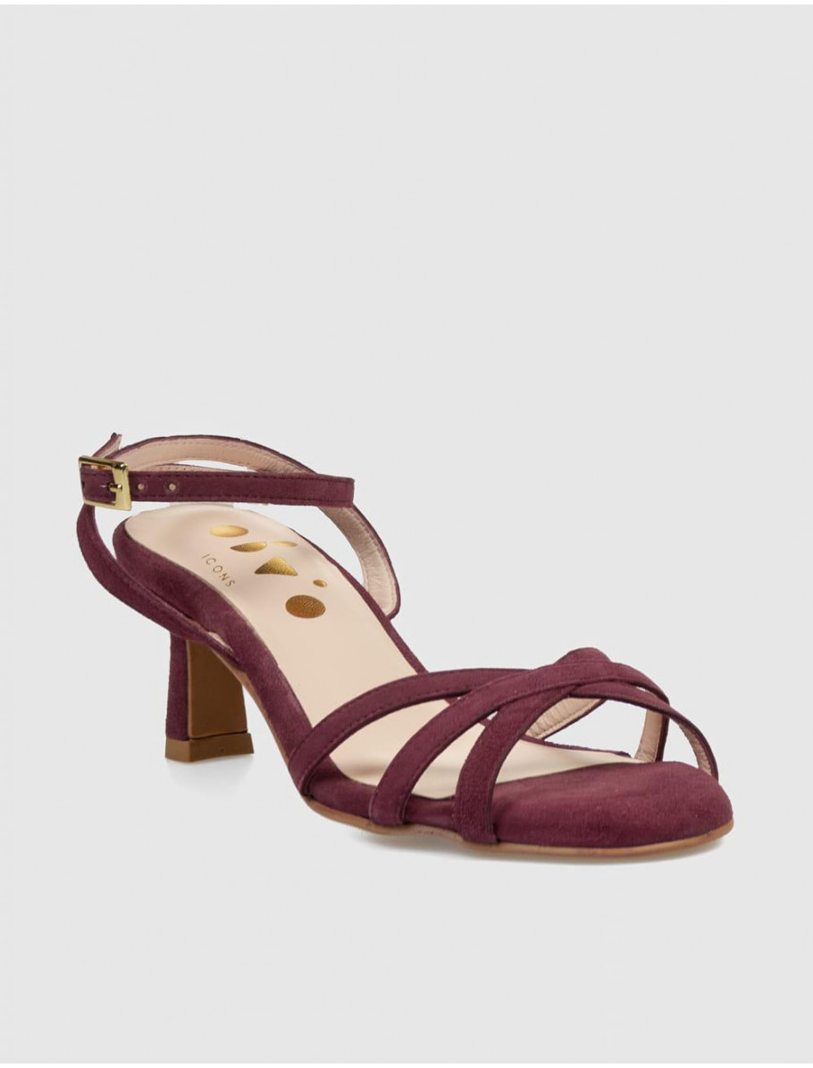 SANDALIA OBVIO SHOES LOMA LILA