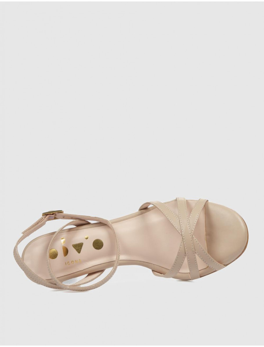 SANDALIA OBVIO SHOES LOMA TAUPE