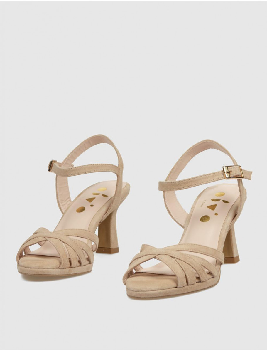 SANDALIA OBVIO SHOES TELLA TAUPE