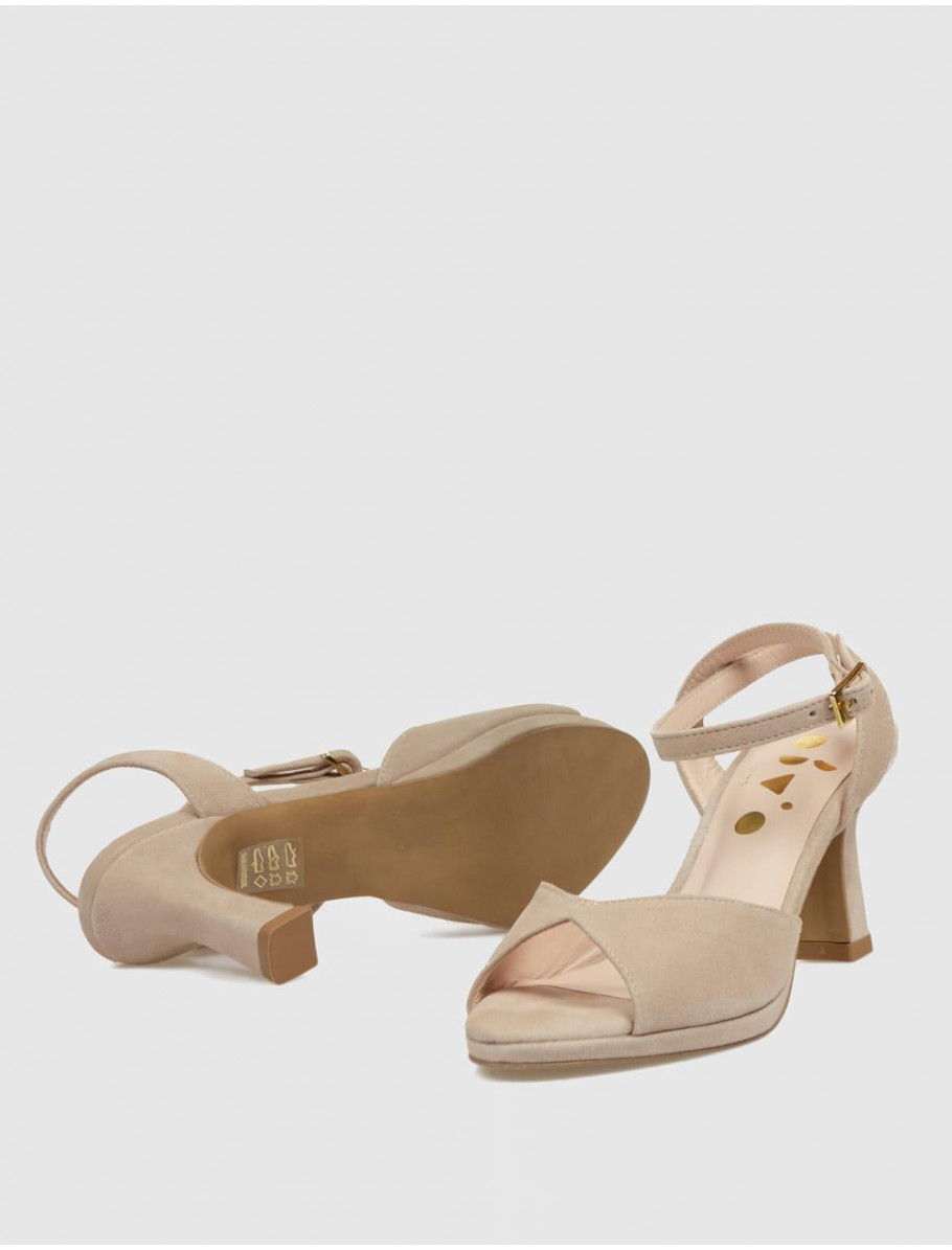 SANDALIA OBVIO SHOES TADER BEIG