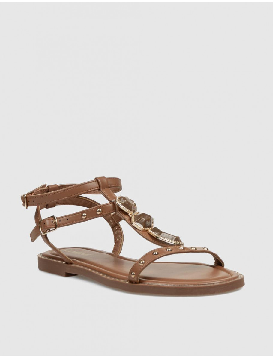 SANDALIA KAMOME TRENDS LISI CaMEL