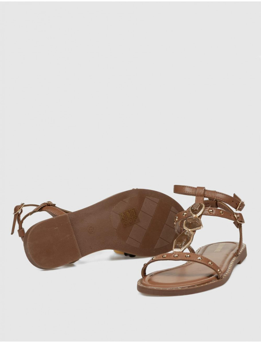 SANDALIA KAMOME TRENDS LISI CaMEL