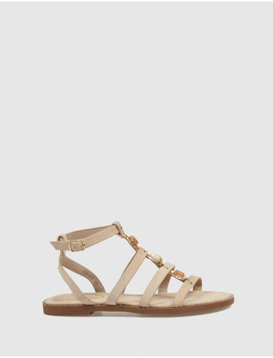 SANDALIA KAMOME TRENDS CUPRA TAUPE