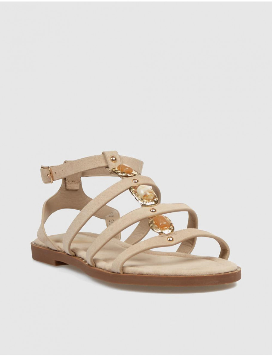 SANDALIA KAMOME TRENDS CUPRA TAUPE