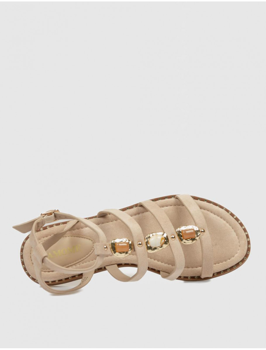 SANDALIA KAMOME TRENDS CUPRA TAUPE