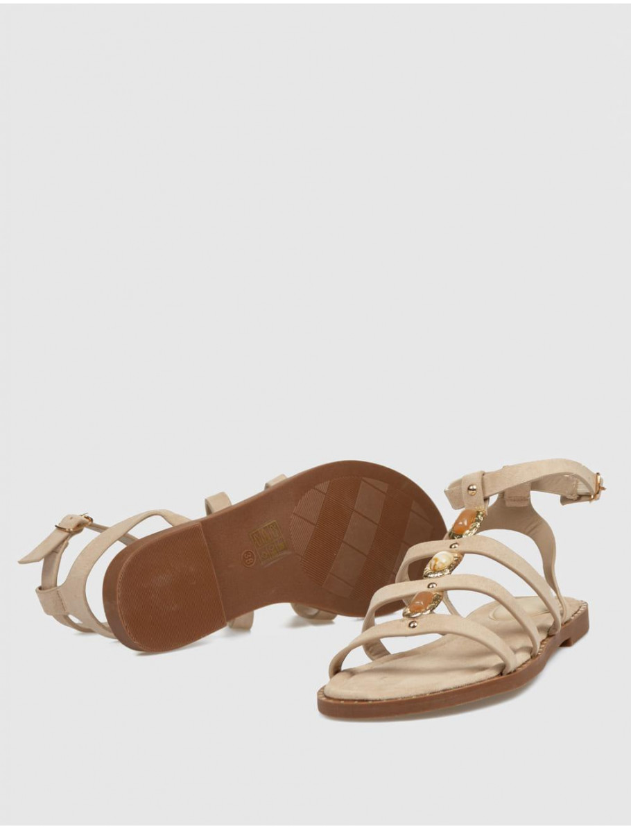 SANDALIA KAMOME TRENDS CUPRA TAUPE