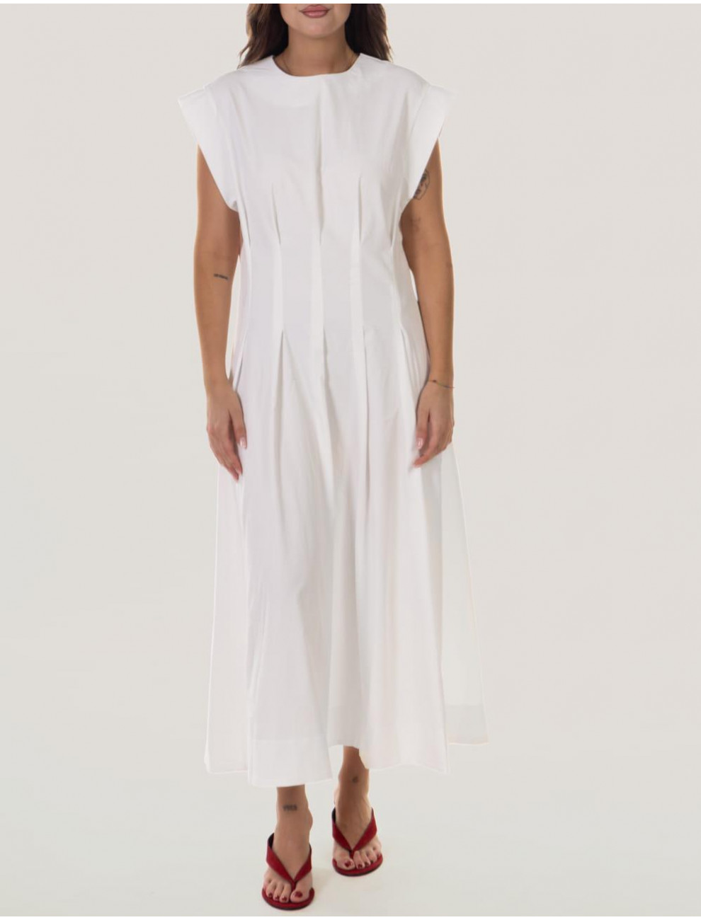 VESTIDO OBVIO MAZON BLANCO