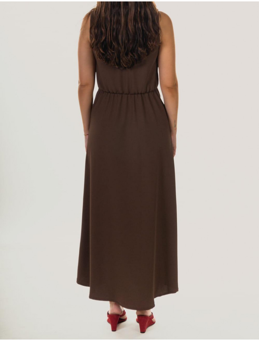 VESTIDO OBVIO THIN MARRoN