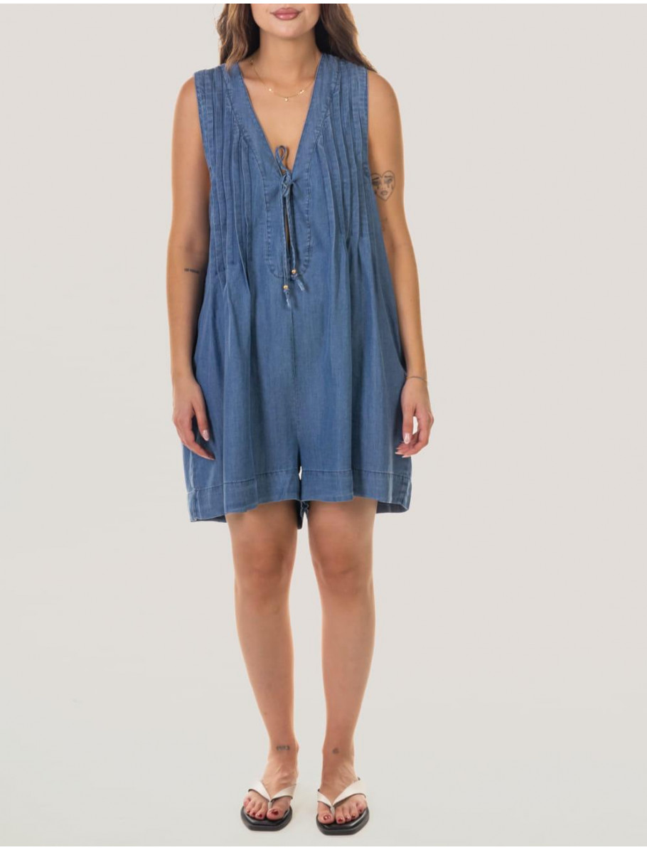 VESTIDO OBVIO CRISTA AZUL