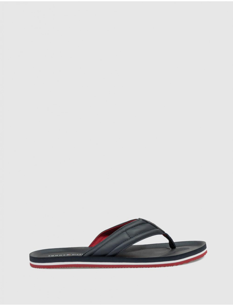 CHANCLA TOMMY HILFIGER HILFIGER PADDED BEACH SANDAL MARINO