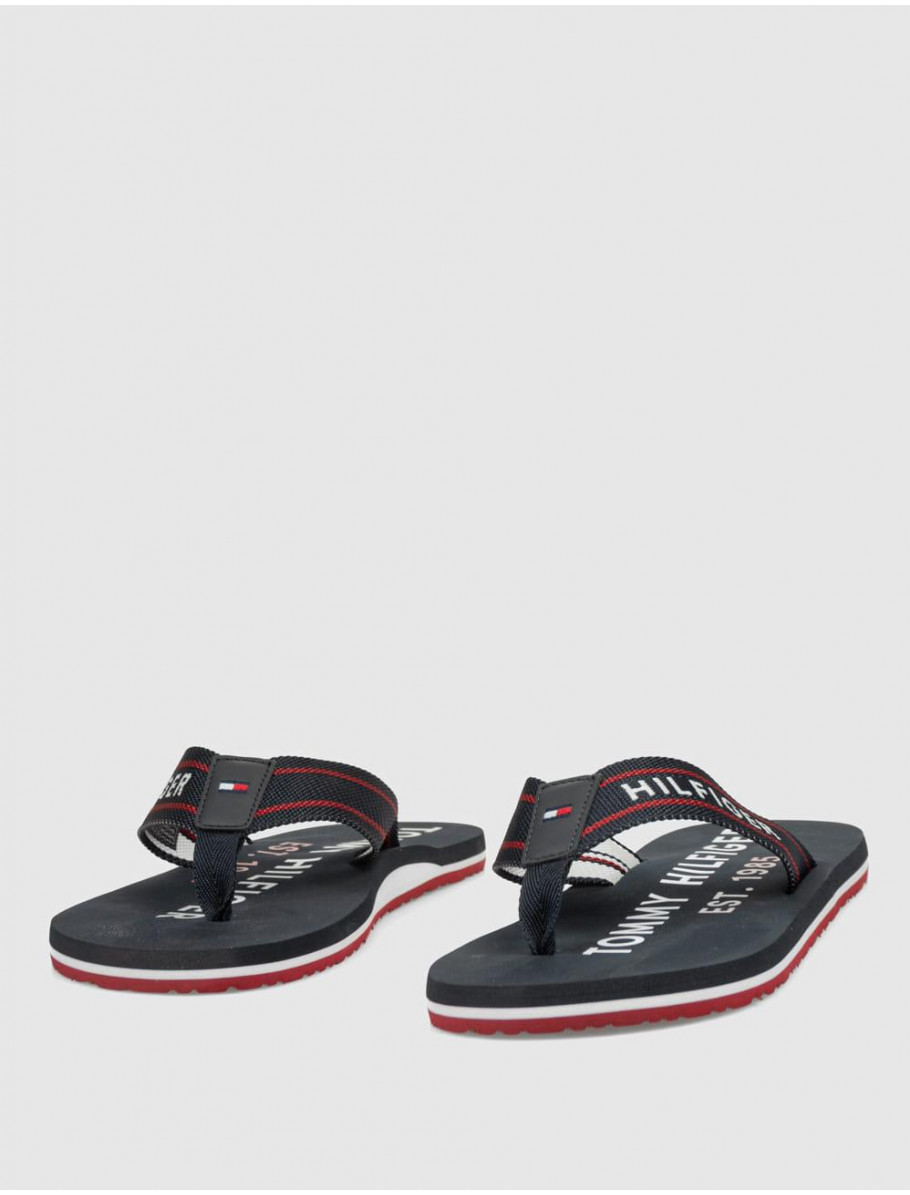 CHANCLA TOMMY HILFIGER SPORTY HILFIGER BEACH SANDAL MARINO