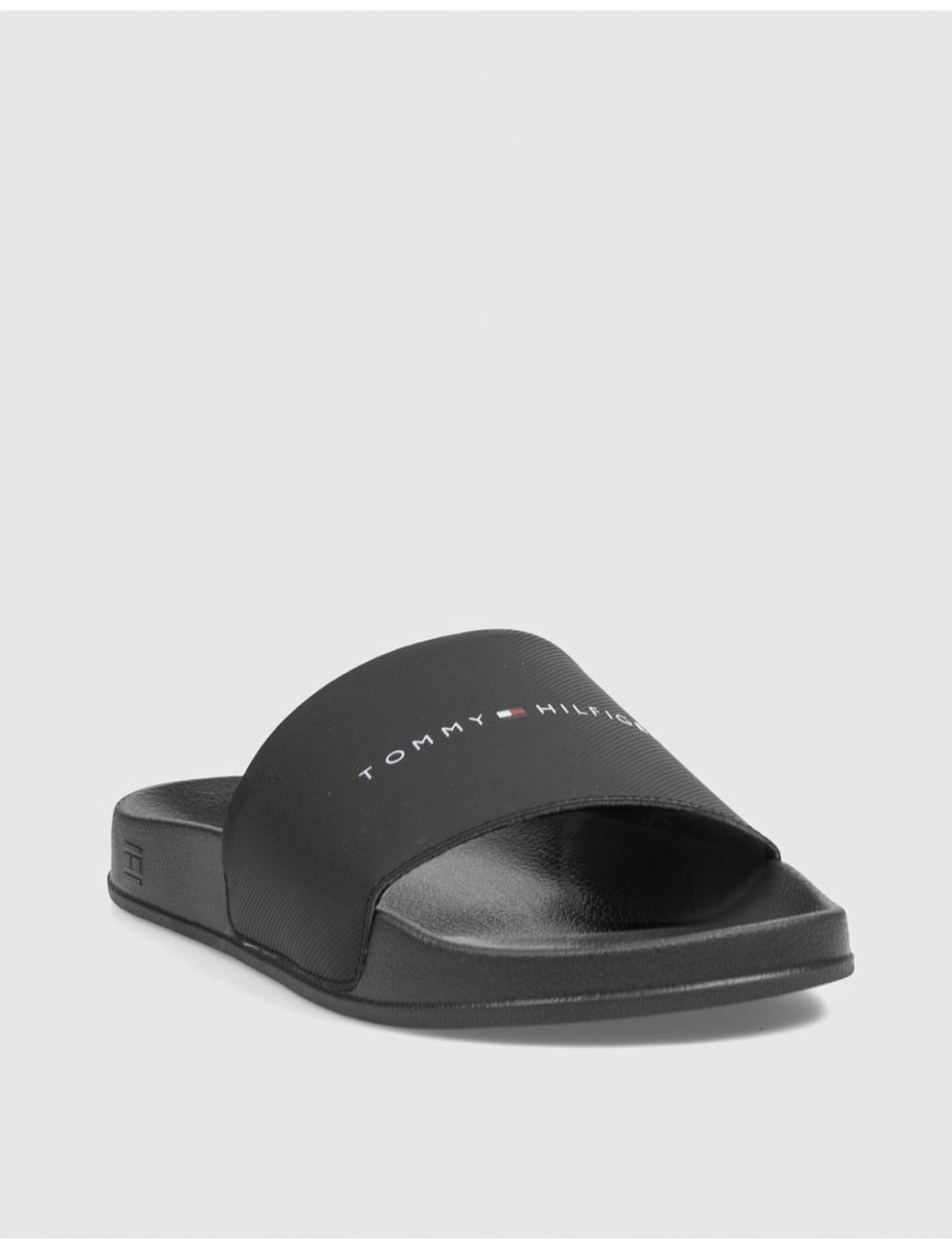 CHANCLA TOMMY HILFIGER CORE TOMMY HILFIGER POOL NEGRO